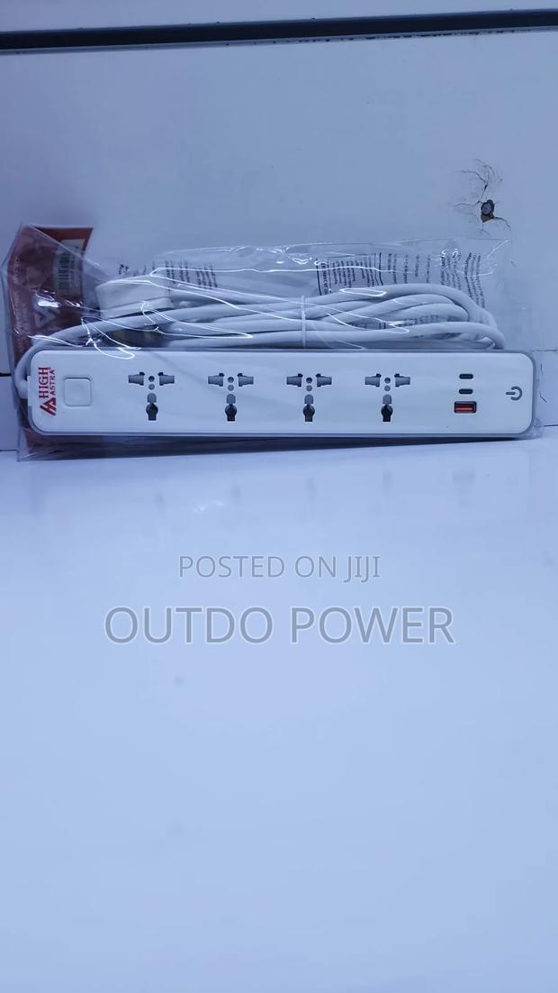 4way Universal Extension With USB Port