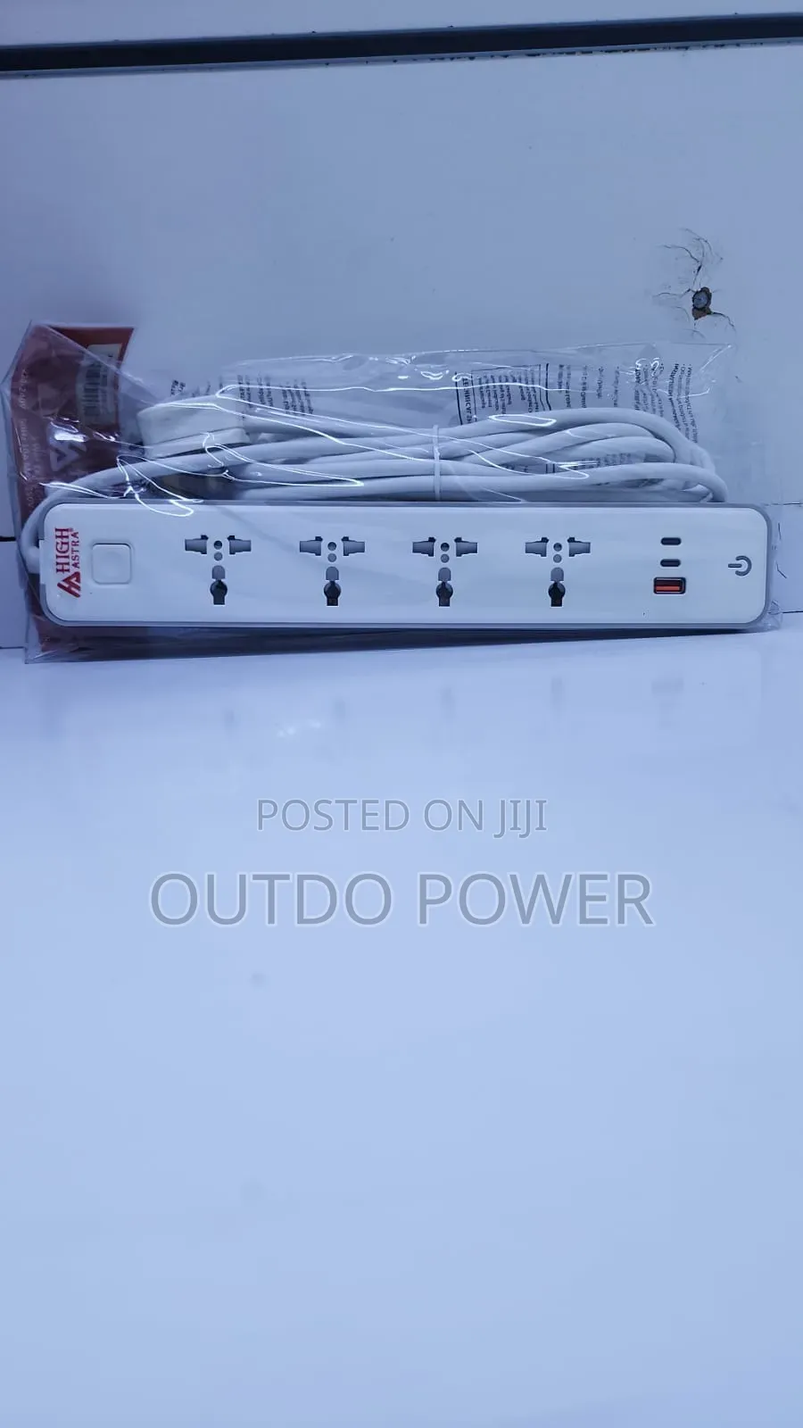 4way Universal Extension With USB Port