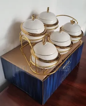 Golden Sugar Dish Set_pa