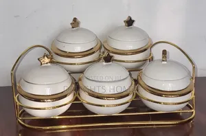 Golden Sugar Dish Set_pa