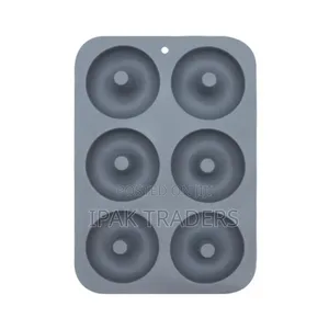 Nonstick 3D Donut Shape Silicon Baking Cake Tin
