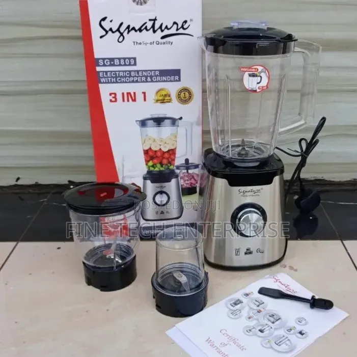 Signature 3 in 1 Blender