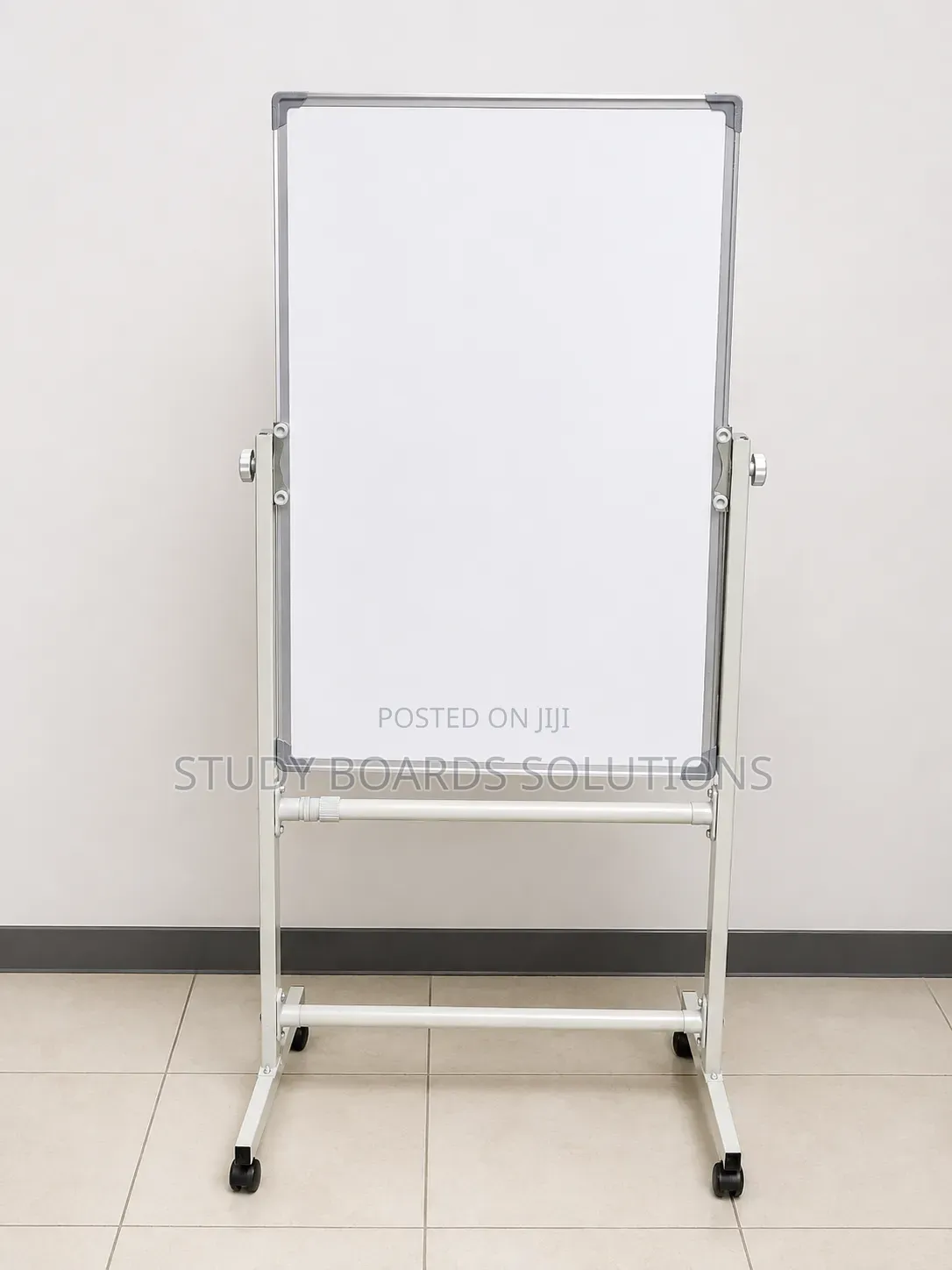 3ftx2ft Whiteboard With Portable Wheeled Stand—Ideal for Small Offices