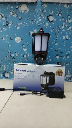 AI Smart WiFi Security Camera With Two-Way Talk Night Light