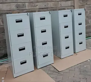 Vertical 4-Drawer Steel Office Filing Cabinet