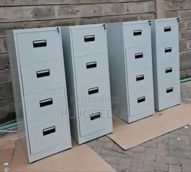 Vertical 4-Drawer Steel Office Filing Cabinet