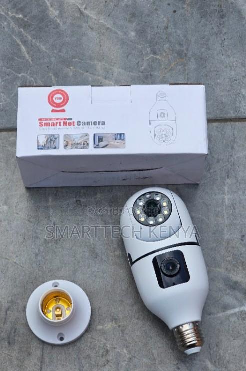 WiFi Smart Camera Dual Lens Camera Bulb.