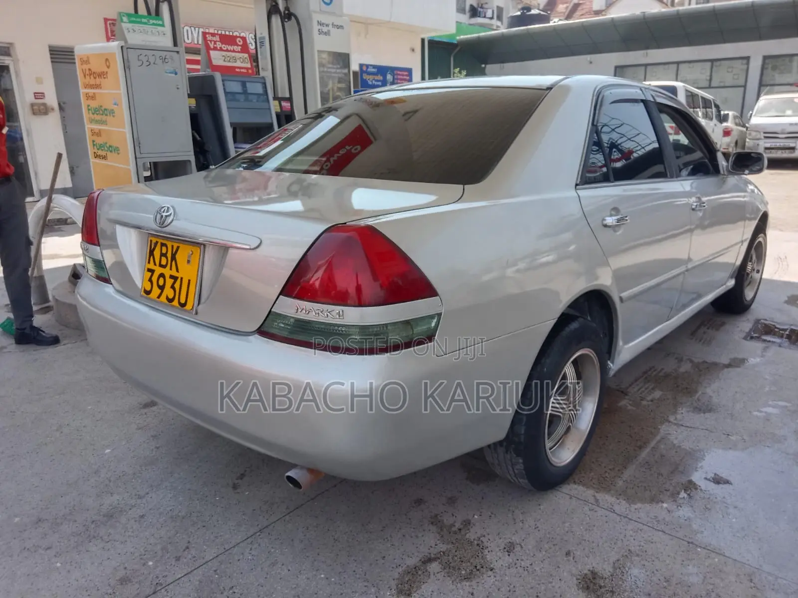 Toyota Mark II 2004 Silver