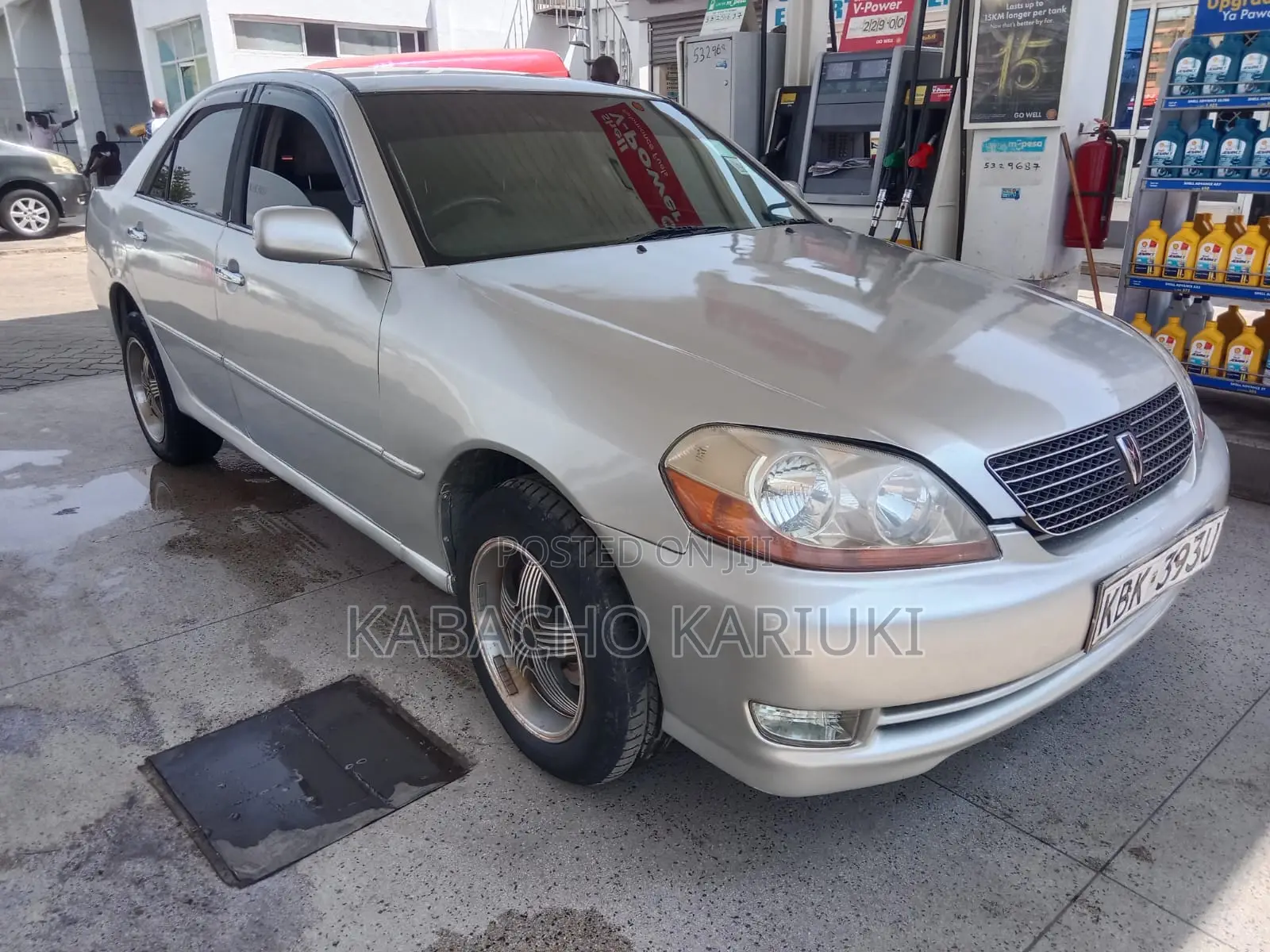 Toyota Mark II 2004 Silver