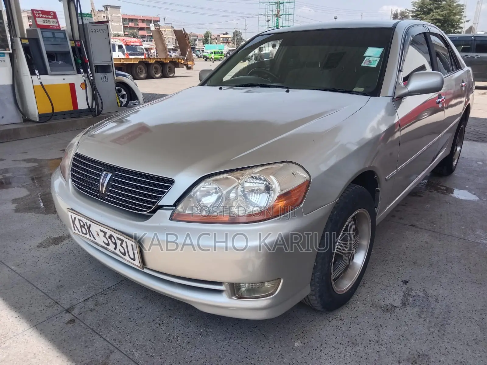 Toyota Mark II 2004 Silver