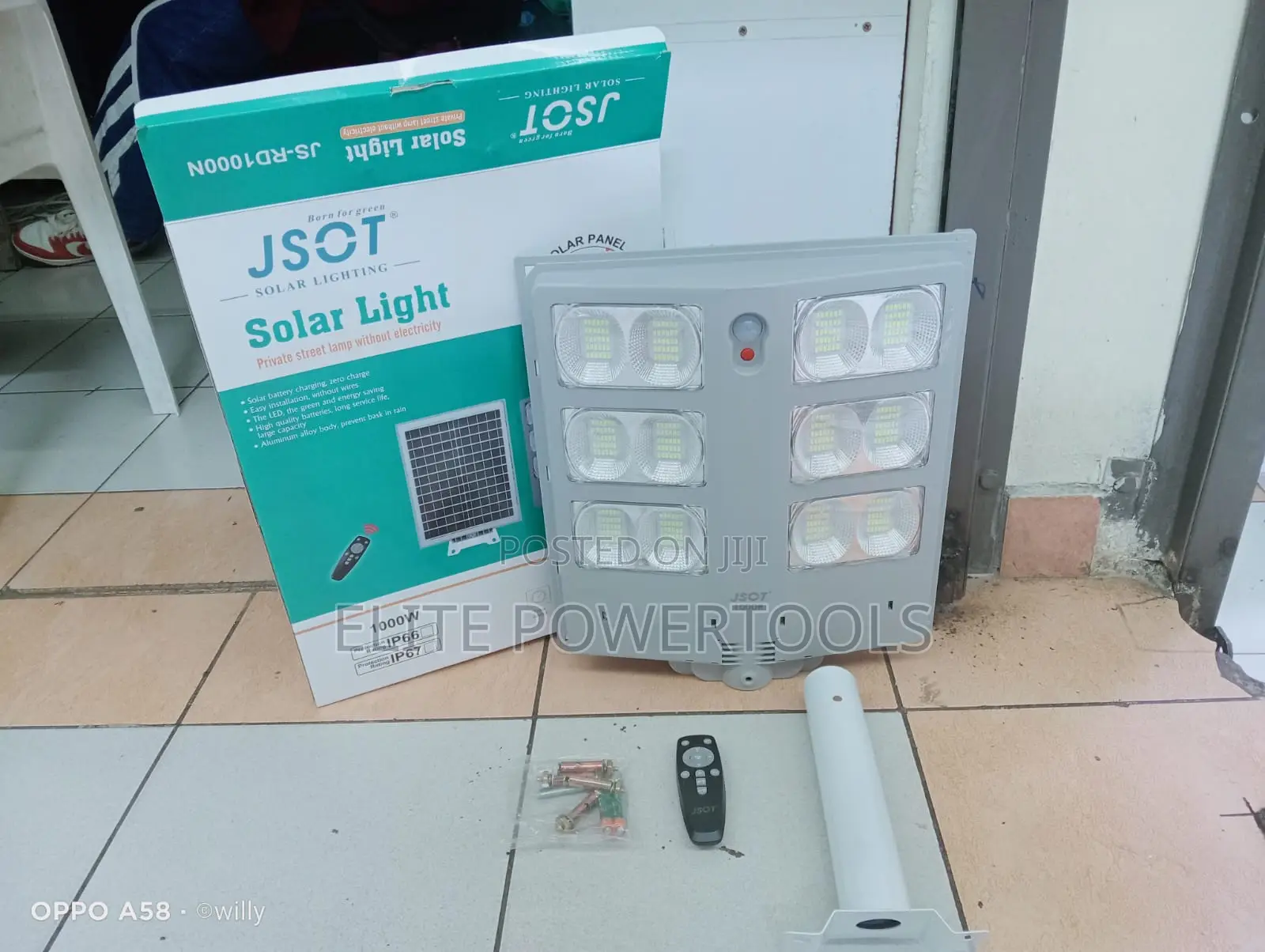 JSOT 1000W Solar Street Light