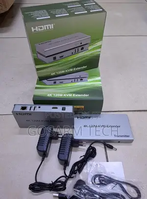 120m Hdmi KVM Extender Kit Full Hd/ USB KVM Over Cat6