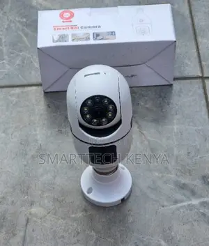 PTZ Home Security CCTV Dual Lens Screen 1080p HD Hot Wifi Bulb Camera