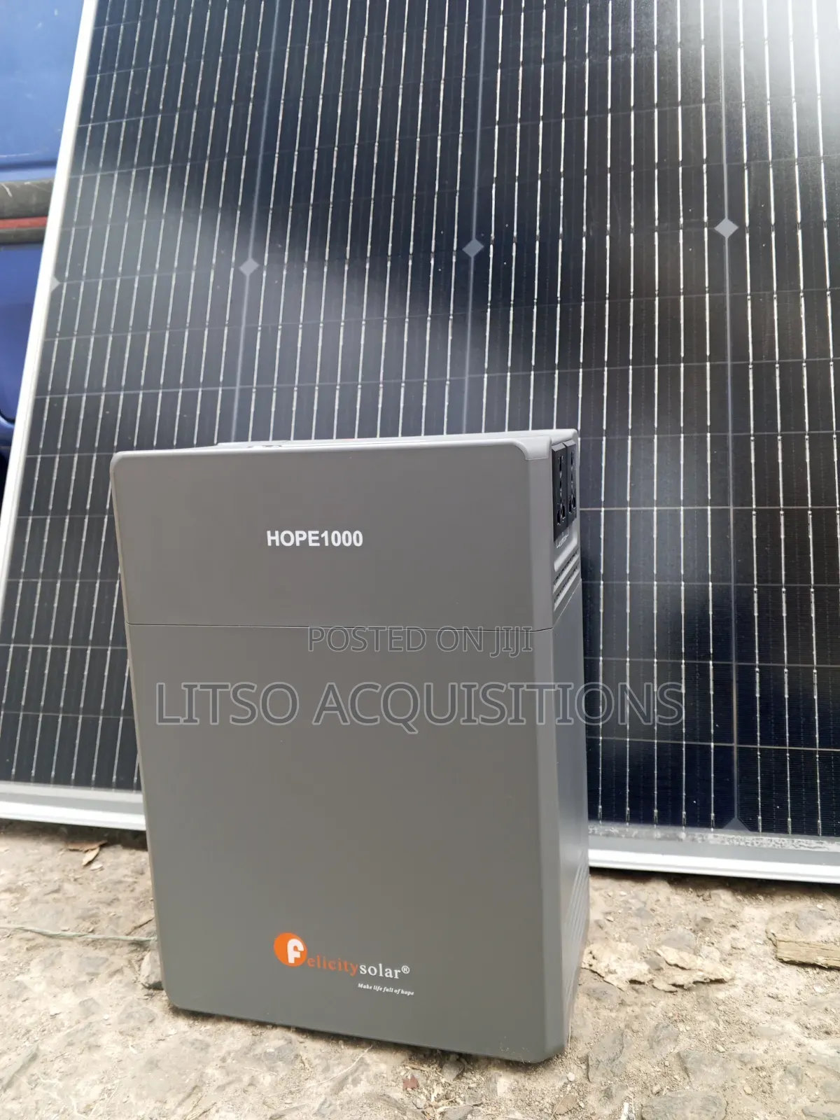 Felicity HOPE1000 1kWh Power Station + 250W Solar Panel
