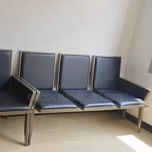 Reception Bench; 3-Seater Premium Office Waiting Bench