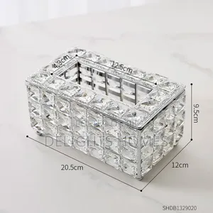 High Quality Crystal Sparkling Serviette Holder_pa