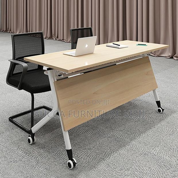 Office Table; Foldable Office Training Table - thumbnail 4
