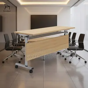 Office Table; Foldable Office Training Table