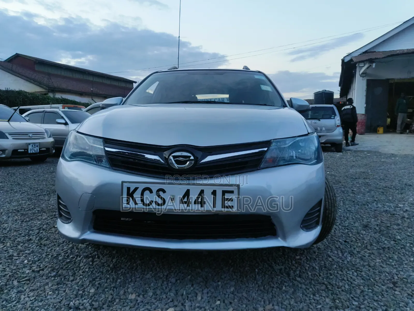 Toyota Corolla Fielder 2013 Silver