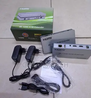 120M HDMI KVM Extender Kit Transmitter Receiver With USB KVM Functio