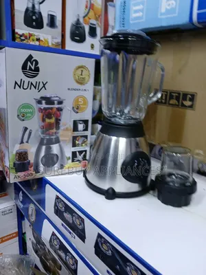 Nunix Ak 500 Blender With Glass Jar