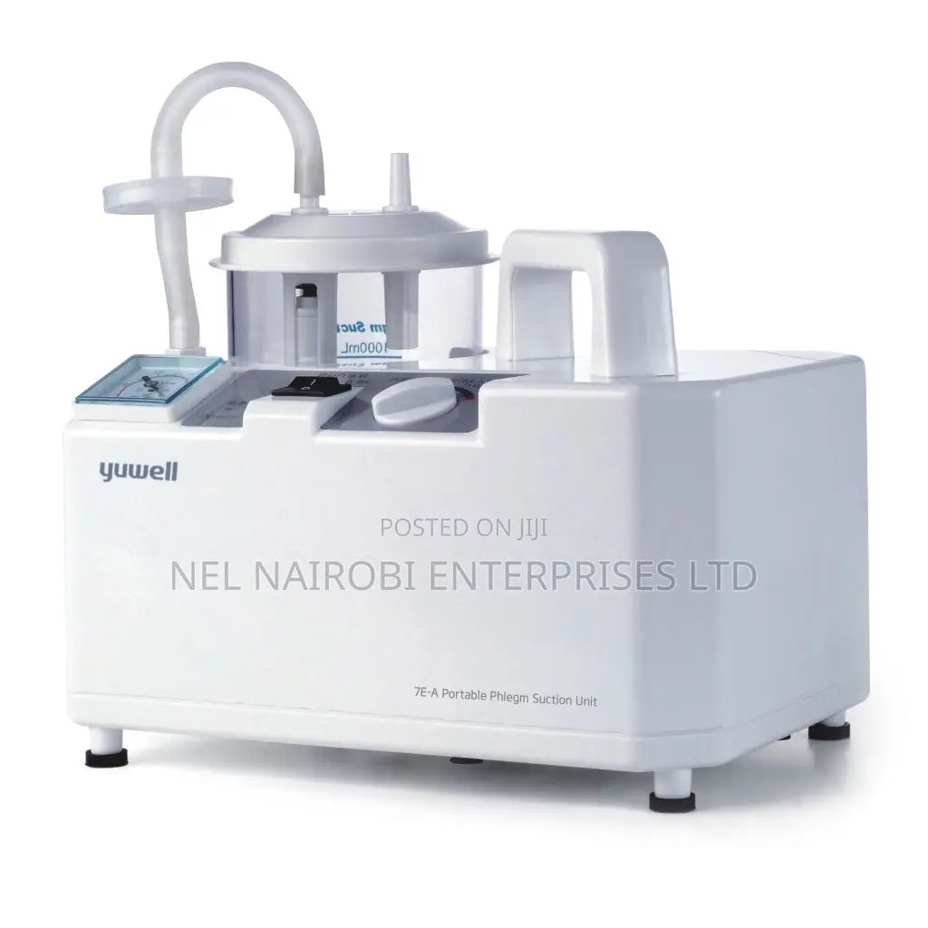 Yuwell Portable Suction Machine 7e-a With 17l/Min Flow Rate