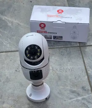 Smart Bulb CCTV Camera Dual Lens WiFi Security Camera