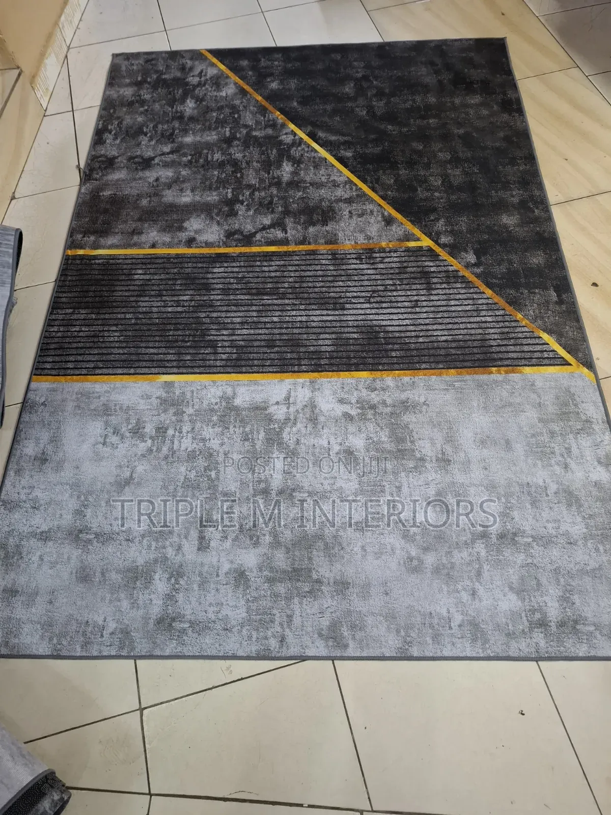 5 by 8 3D Designer Carpet for Modern Home Decors