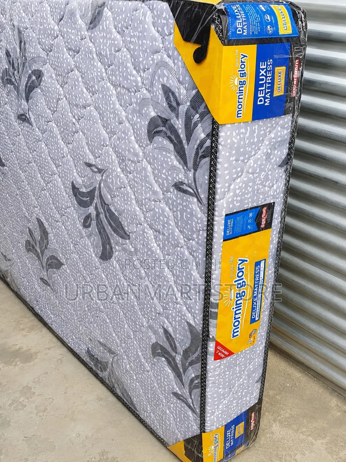 Ideal for Home Bedrooms, 4 by 6, 8 Inches Quilted Mattress - Morning