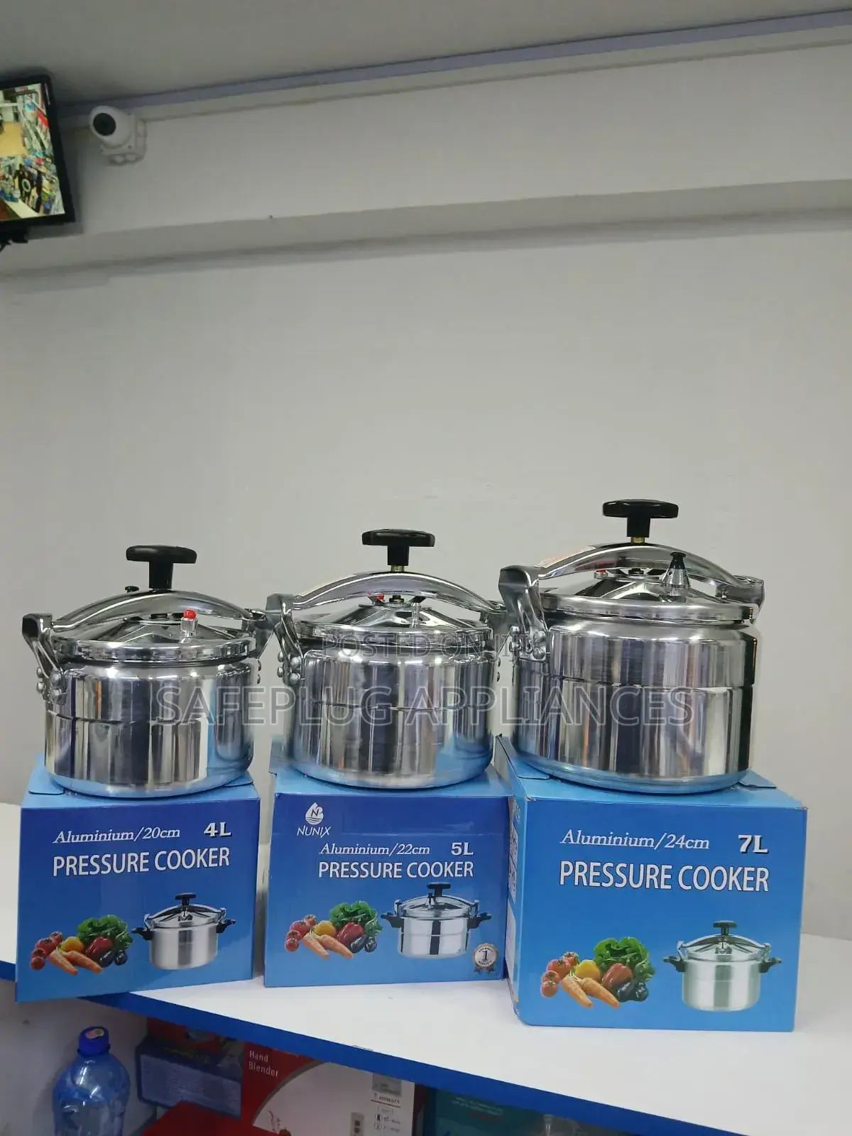 Nunix Manual Pressure Cookers Available