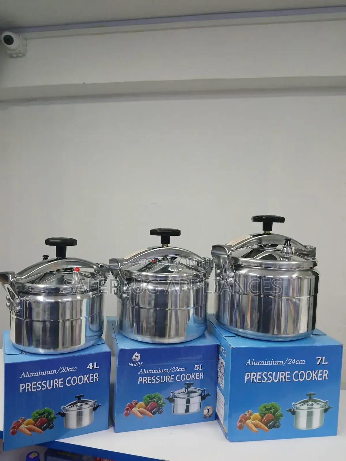 Nunix Manual Pressure Cookers Available