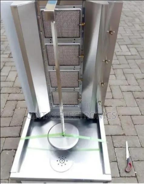 Commercial 4 Burner Gas Shawarma Machine