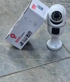 360° Smart Bulb CCTV Camera Dual Lens Home Security