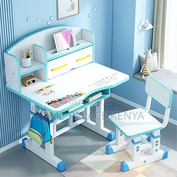 Kids Study Desk; Adjustable Height Kids Desk for Comfortable Studying