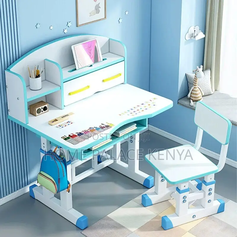 Kids Study Desk; Adjustable Height Kids Desk for Comfortable Studying