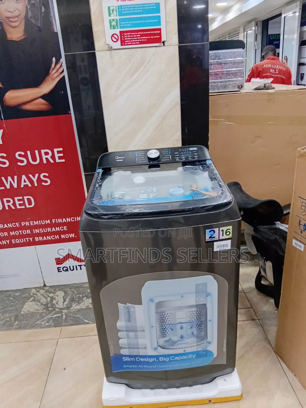 Midea 16KG Fully Automatic Heavy-Duty Washer