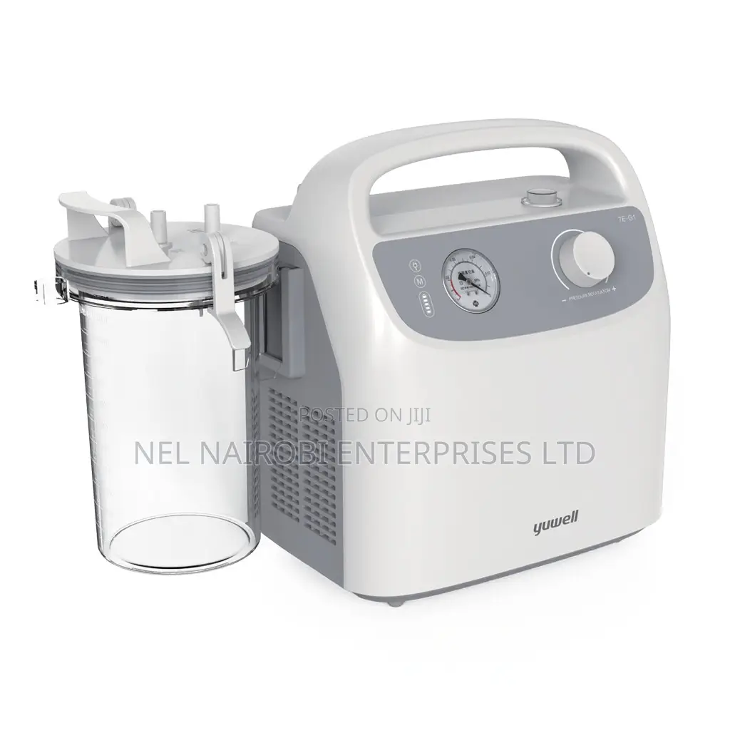 Yuwell Portable Suction Machine 7e-G1 With 27l/Min Flow Rate