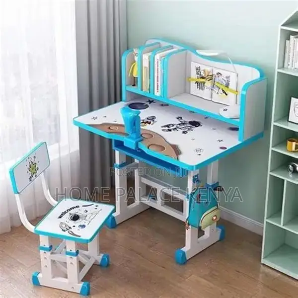 Kids Study Desk; Adjustable Height Kids Desk for Comfortable Studying