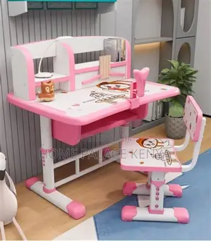 Kids Study Desk; Adjustable Height Kids Desk for Comfortable Studying
