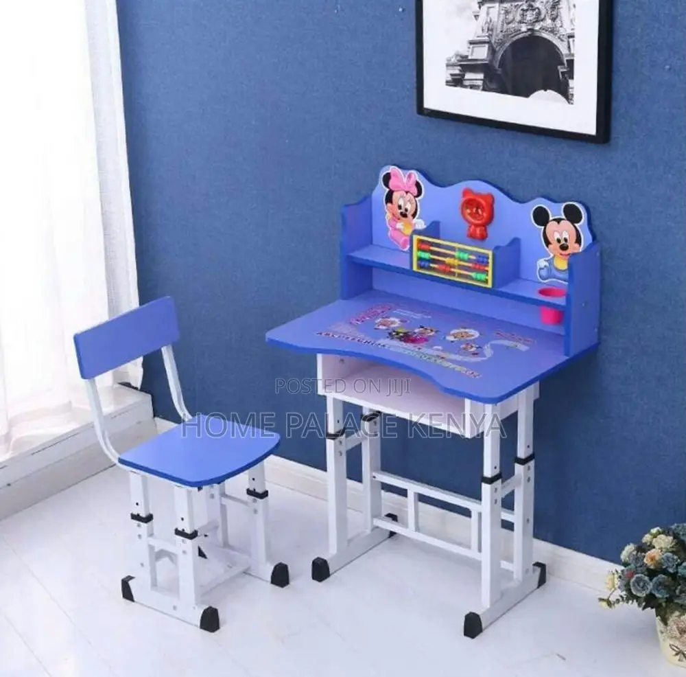 Kids Study Desk; Adjustable Height Kids Desk for Comfortable Studying