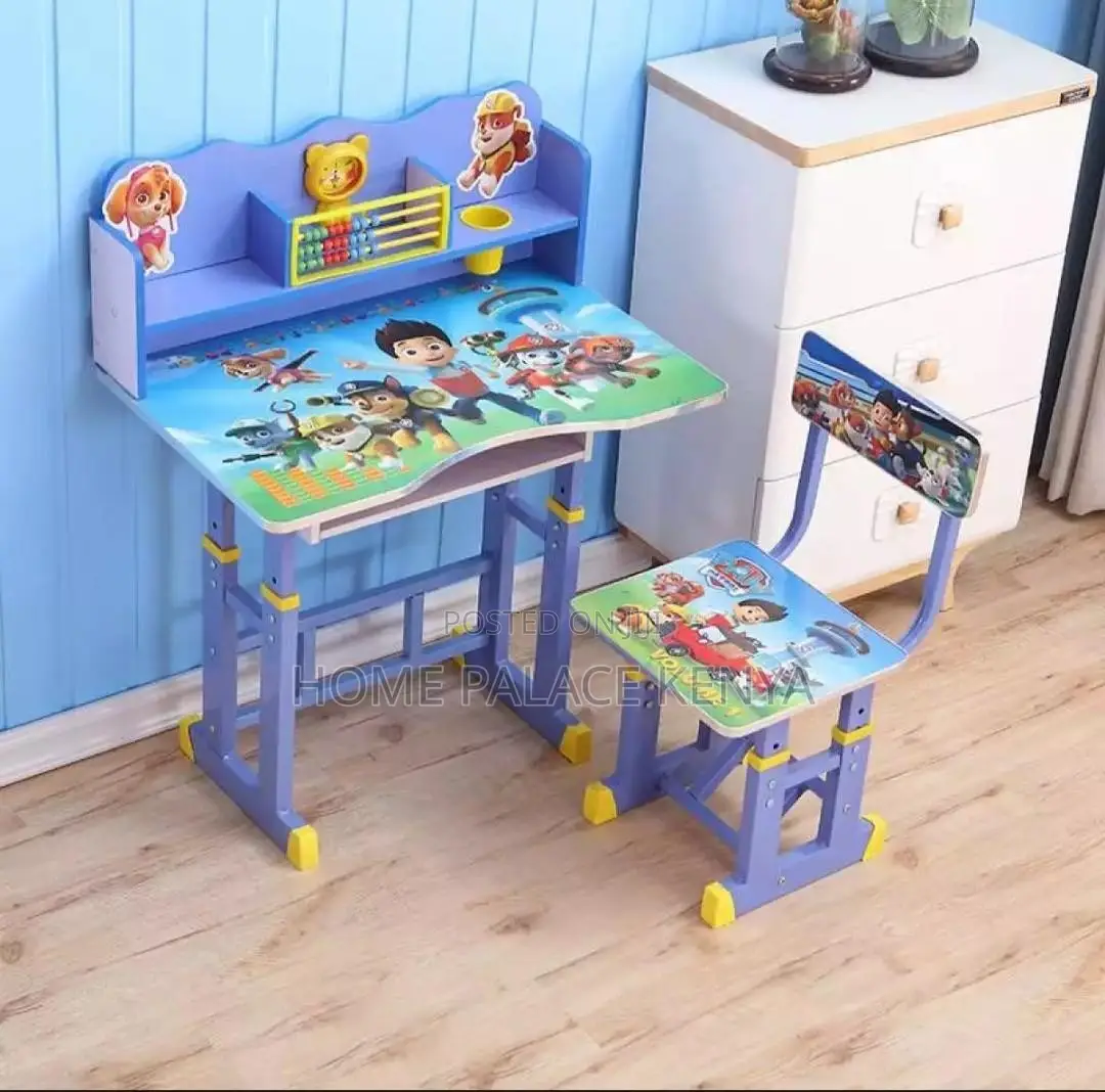 Kids Study Desk; Adjustable Height Kids Desk for Comfortable Studying