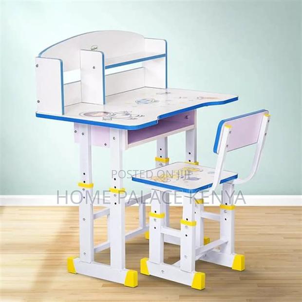 Kids Study Desk; Adjustable Height Kids Desk for Comfortable Studying - thumbnail 10