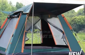 Hexagonal Automatic Pop-Up Camping Tent 320×320×180cm- 8 People