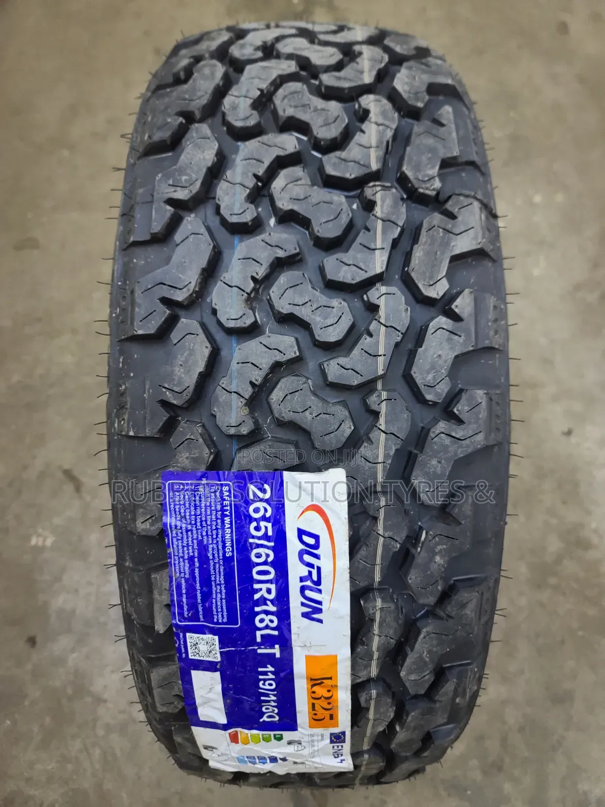 265 /60 R18 Durun Tyres Lt a/T All-Terrain