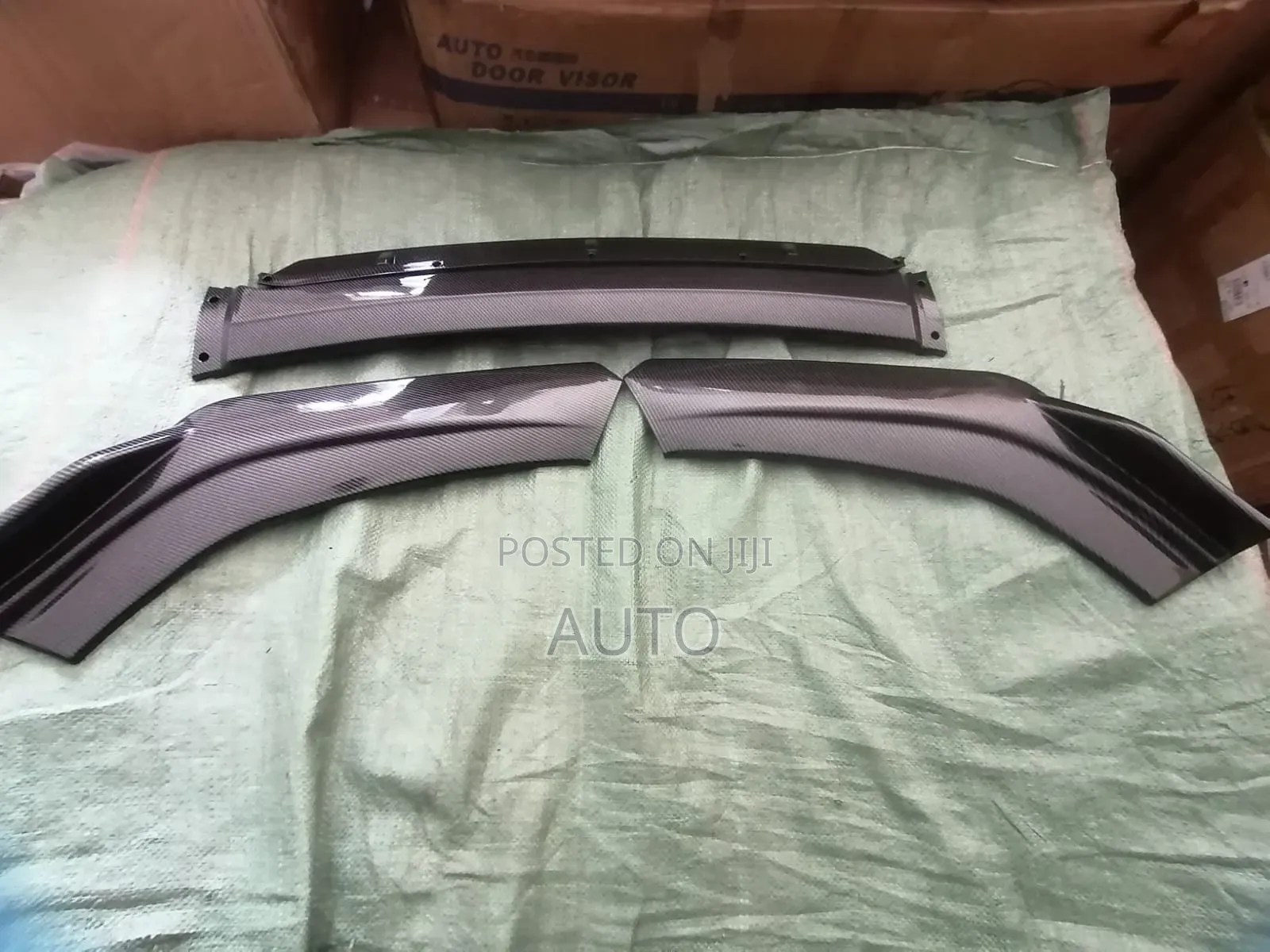 Universal Carbon Bumper Lip | Car Front Lip