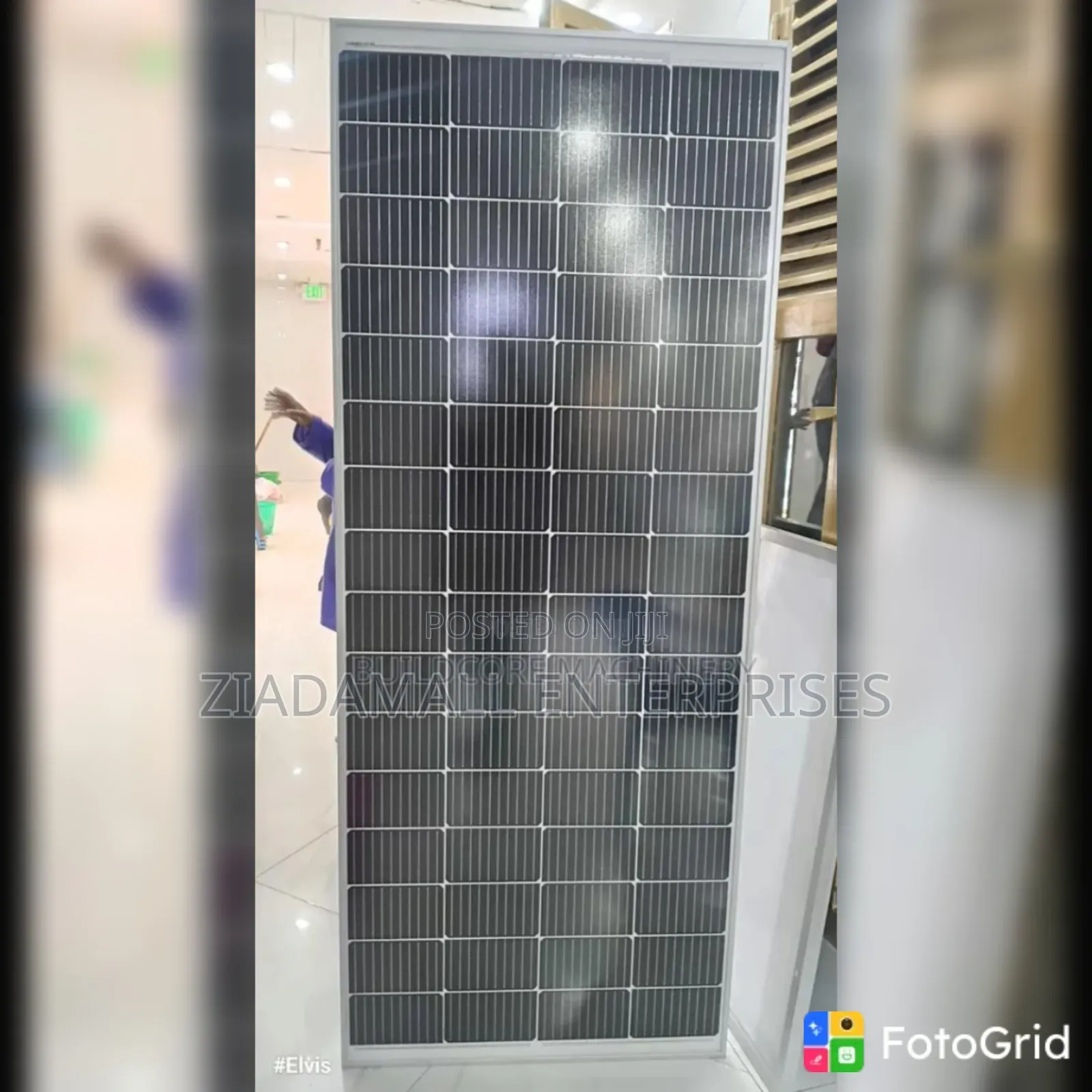 Restocked- Heavy Duty 300W Solar Panel for Backup Outdoor Use