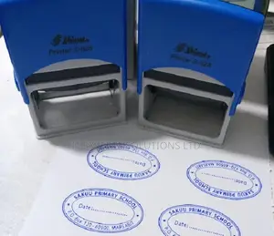 Shiny Self-Inking Oval Without Date Stamps