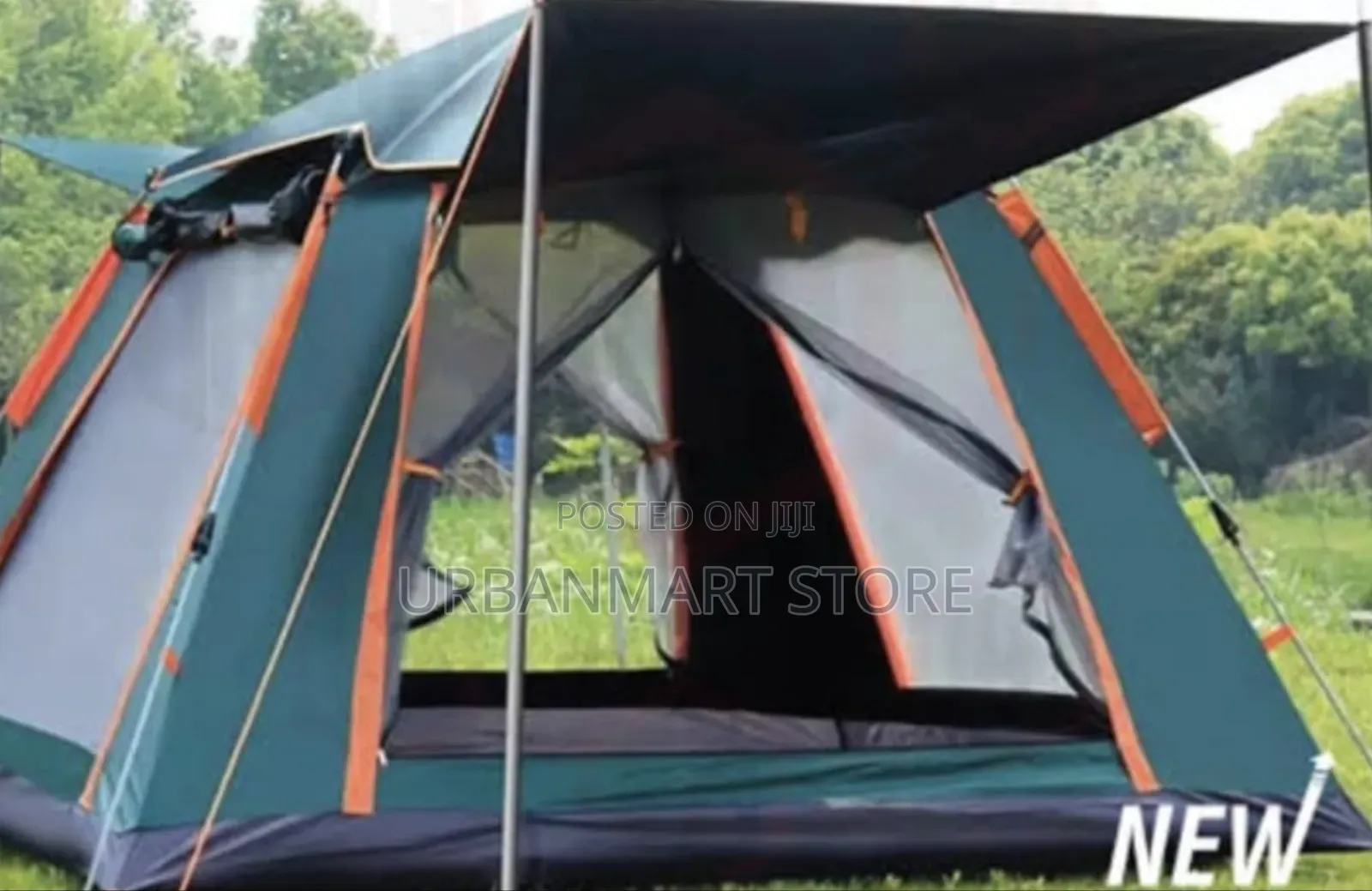 8 Person Automatic Camping Tent With Mesh Ventilation