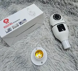 Panoramic Smart Bulb Camera Dual Lens WiFi CCTV Security
