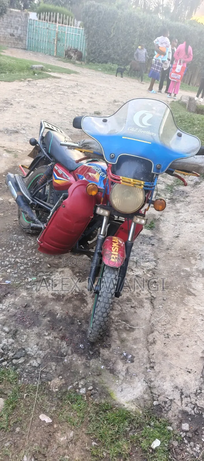 Bajaj Boxer 150 UG 2015 Red